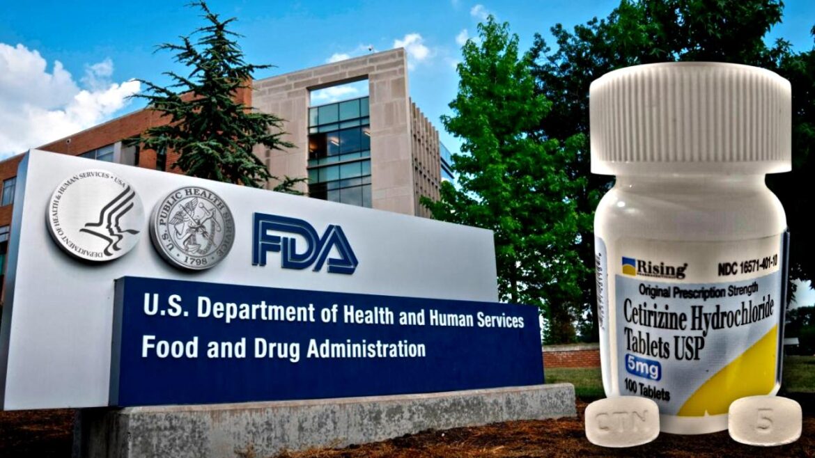 La FDA emitió una alerta sobre el clorhidrato de cetirizina en Estados Unidos. Foto: composición Caretas