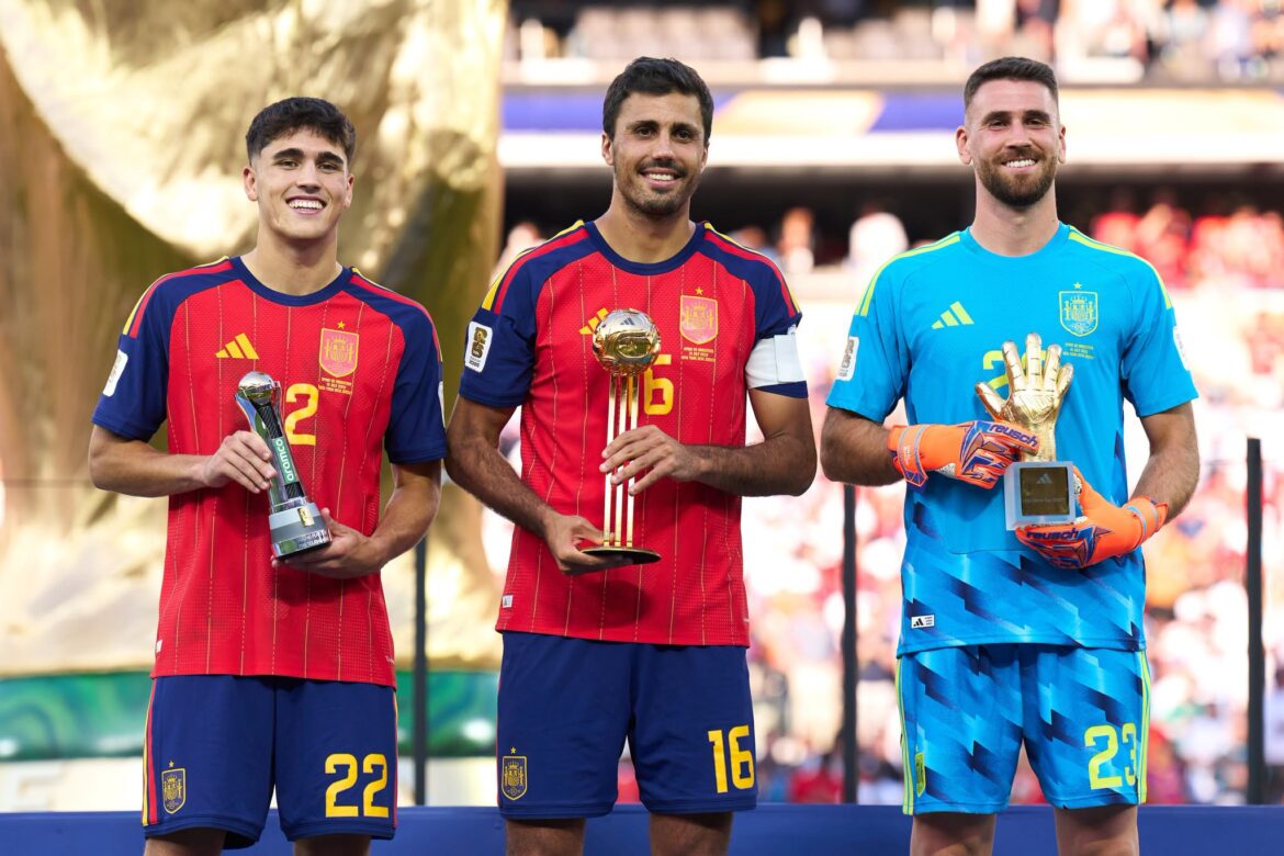 Tras la final del Mundial 2026, FIFA entregó los premios individuales del torneo. (Foto: Selección Española de Fútbol)