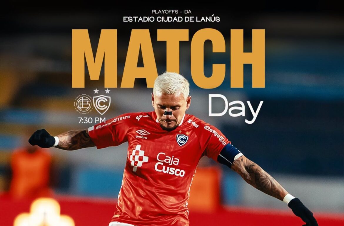 Cienciano enfrenta a Lanús por la ida de los playoffs de la Copa Sudamericana 2026 (Foto: Cienciano)