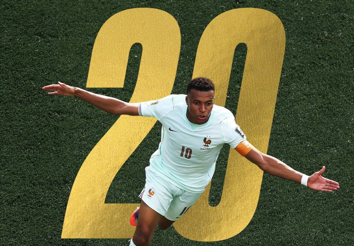 Kylian Mbappé marcó ante Marruecos, llegó a 8 goles e igualó a Lionel Messi. (Foto: Équipe de France de Football)