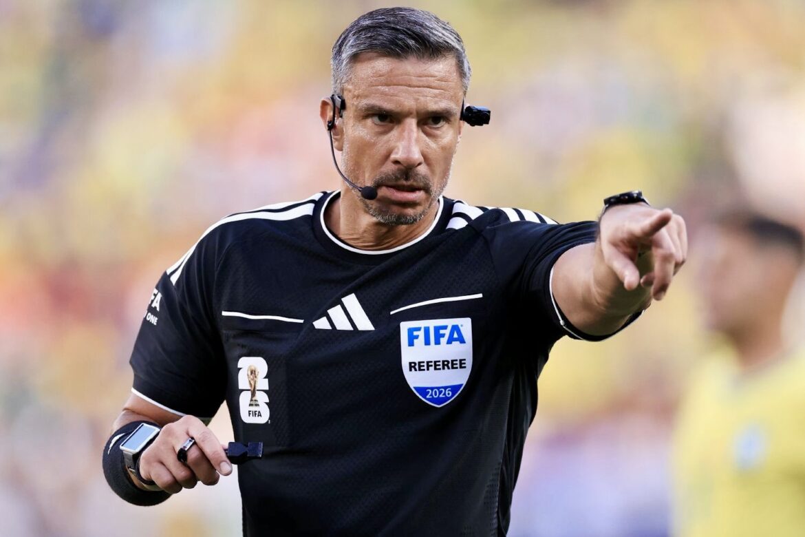 FIFA eligió al esloveno Slavko Vincic como árbitro de la final del Mundial 2026. (Foto: FIFA)