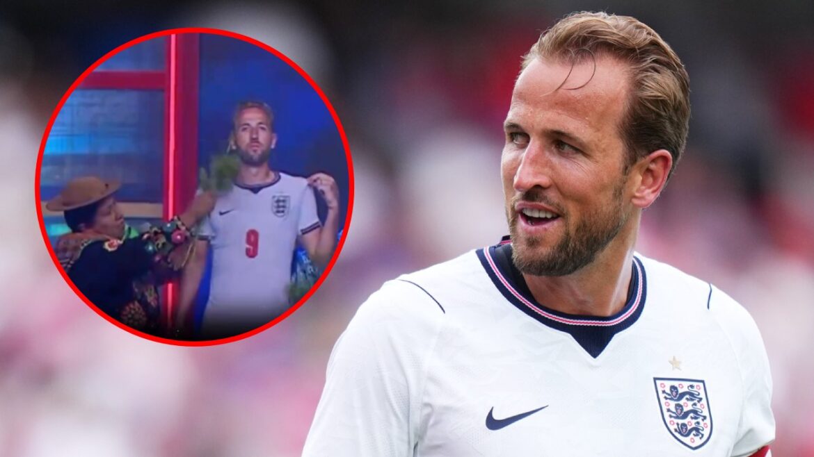 Chamanes peruanos realizaron ritual de "limpia" a Harry Kane. Foto: composición Caretas