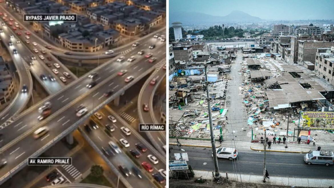 La Municipalidad de Lima anunció la recuperación de espacios públicos en Ate para megaobra. Foto: composición Caretas