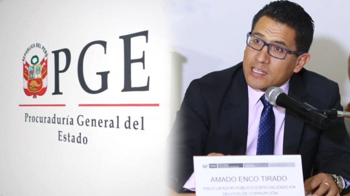 Amado Enco fue cesado del cargo de procurador público de la CGR "por pérdida de confianza". Foto: composición Caretas/Andina