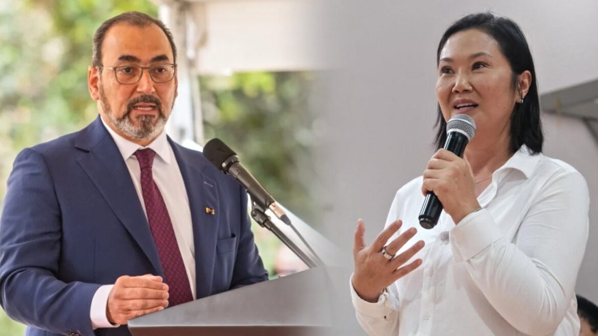 Sergio Díaz-Granados, presidente ejecutivo de CAF, felicitó a Keiko Fujimori por su victoria electoral. Foto: composición Caretas