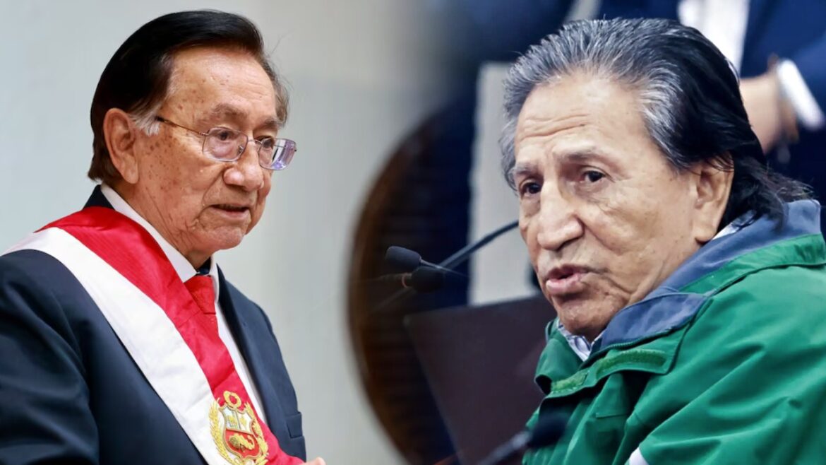 El abogado de Alejandro Toledo realizó el pedido formal ante José María Balcázar. Foto: composición Caretas/Andina