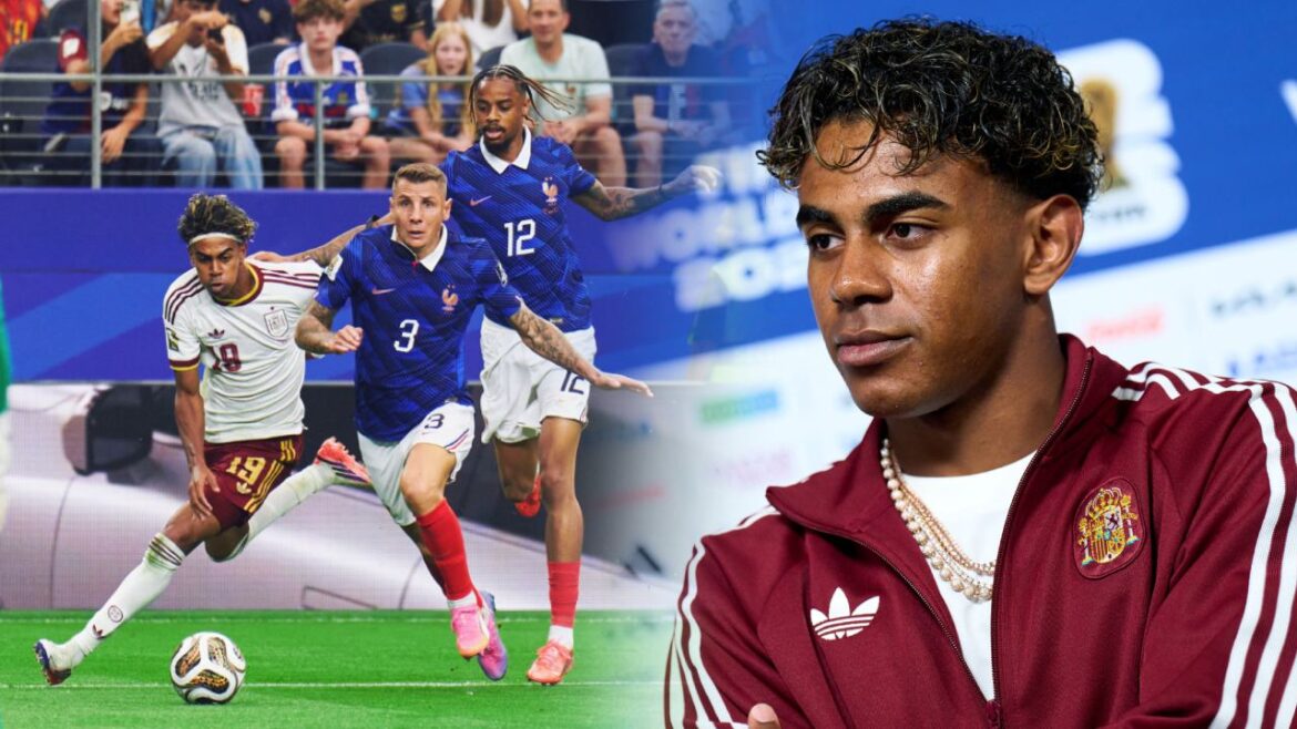 Lamine Yamal disputa su primer Mundial con 19 años. Foto: composición Caretas