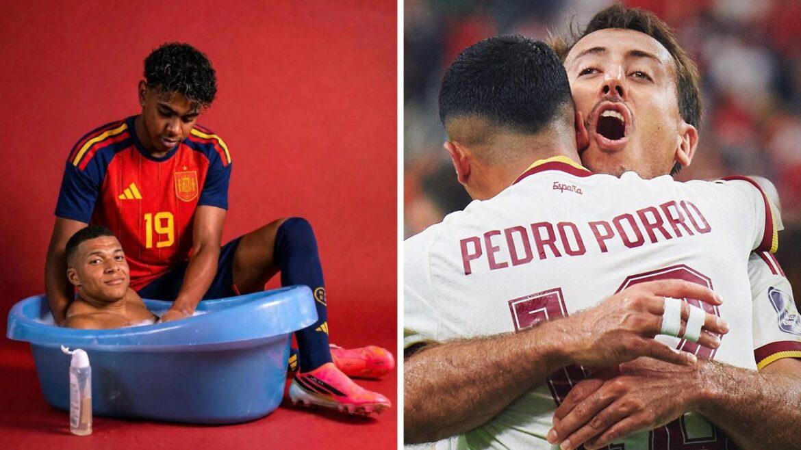 España venció a Francia en la primera semifinal del Mundial 2026. Foto: composición Caretas