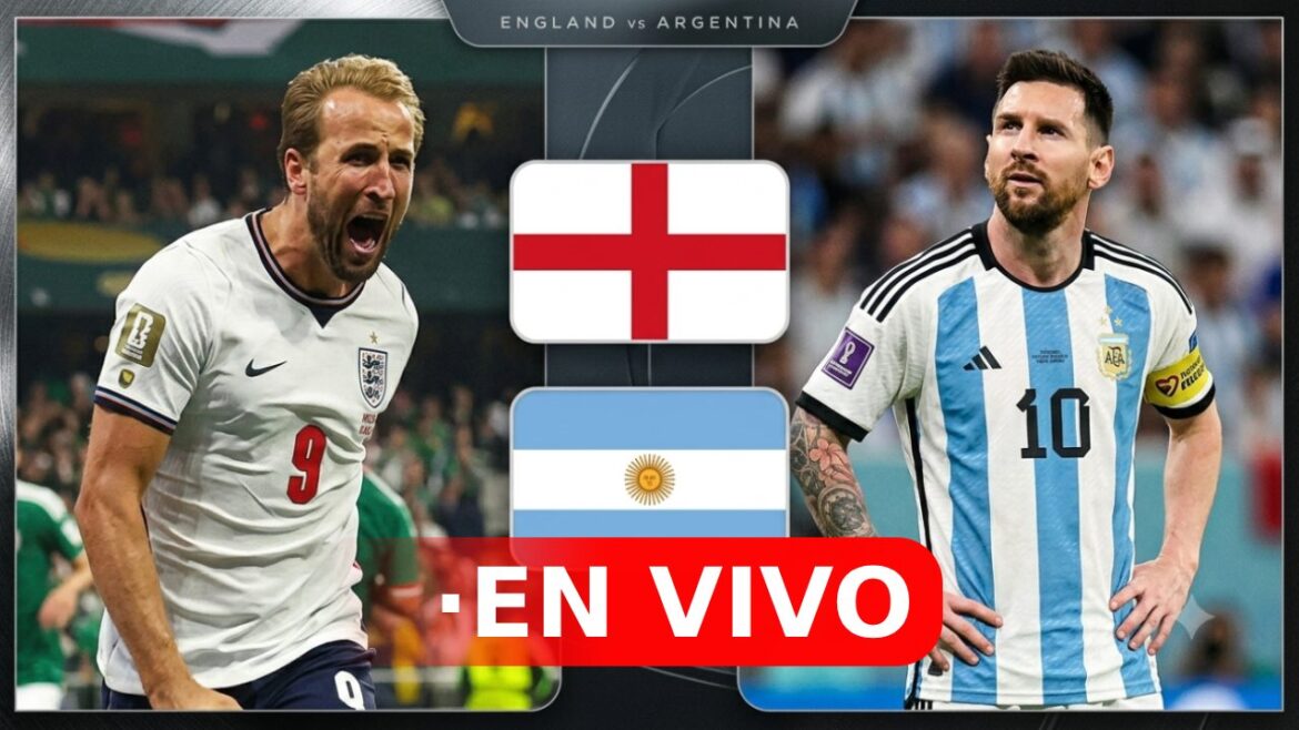 Mira el Inglaterra vs Argentina en vivo hoy, 15 de julio. Foto: composición Caretas