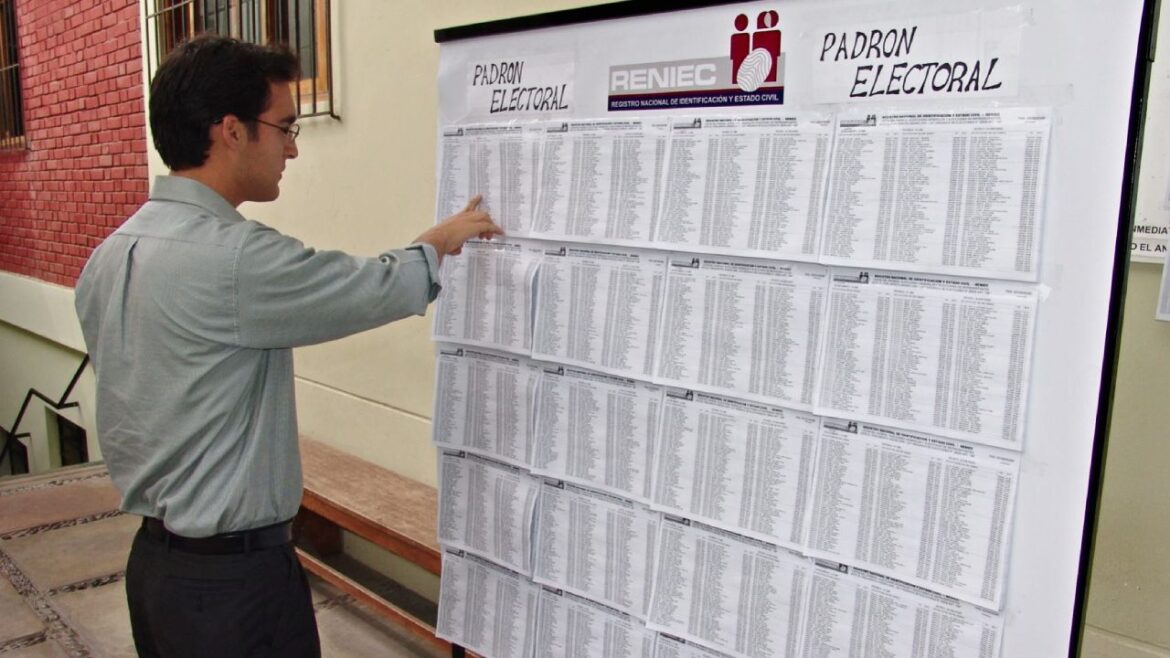 JNE confirmó que más de 26 millones de ciudadanos integran el Padrón Electoral para las ERM 2026. Foto: Andina