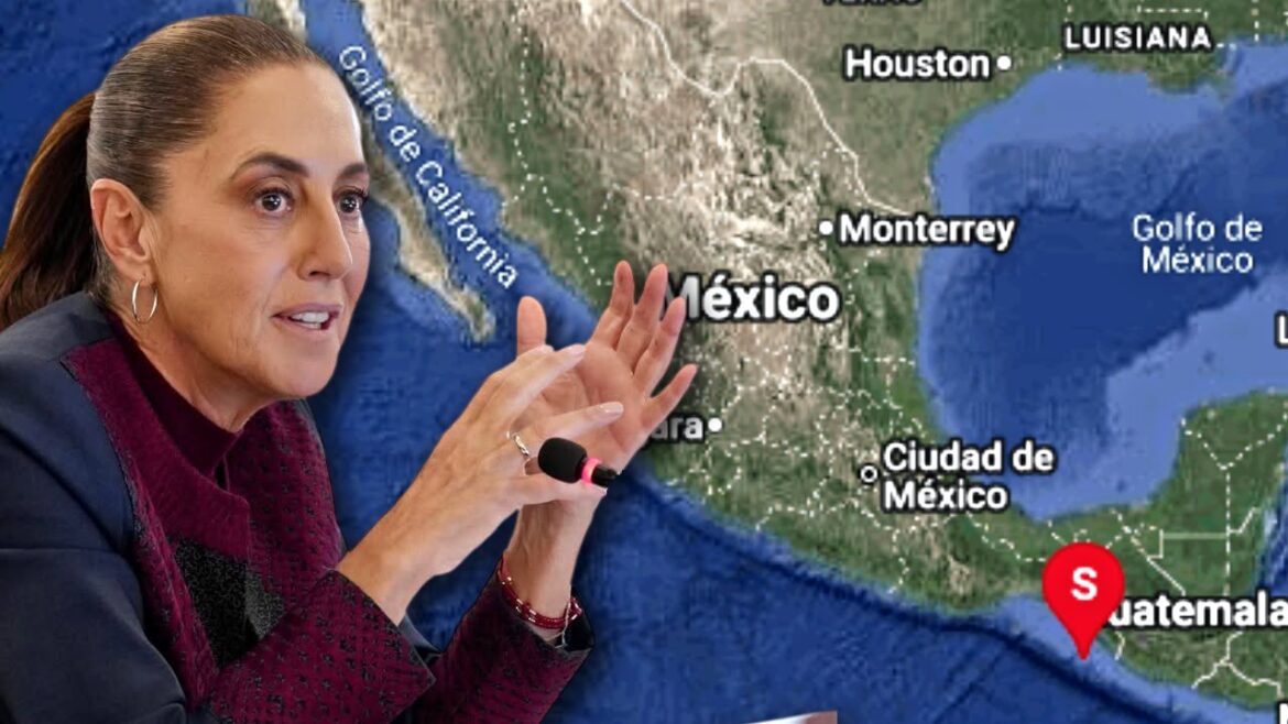 Claudia Sheinbaum recomendó a la población de México mantenerse alerta. Foto: composición Caretas