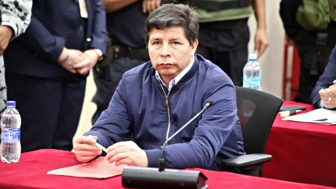 Pedro Castillo permanecerá en prisión hasta marzo de 2027. Foto: Andina