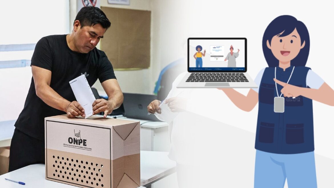 ONPE compartió link para consultas sobre los miembros de mesa de las ERM 2026. Foto: composición Caretas/Andina