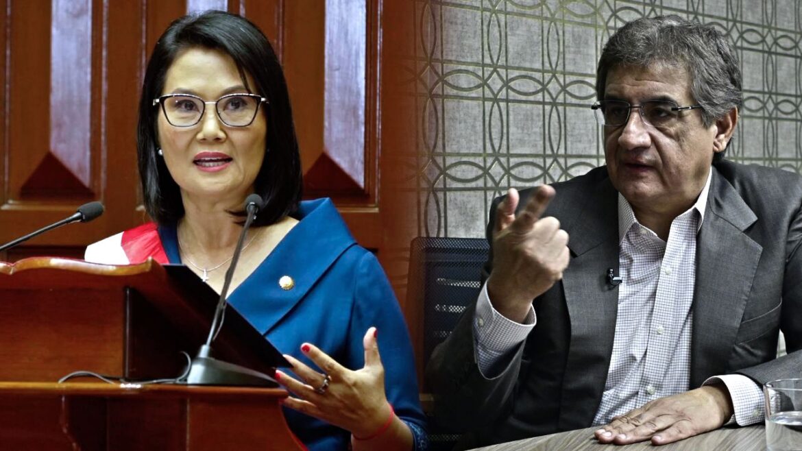 Juan Sheput es el ministro de Trabajo en el Gobierno de Keiko Fujimori. Foto: composición Caretas