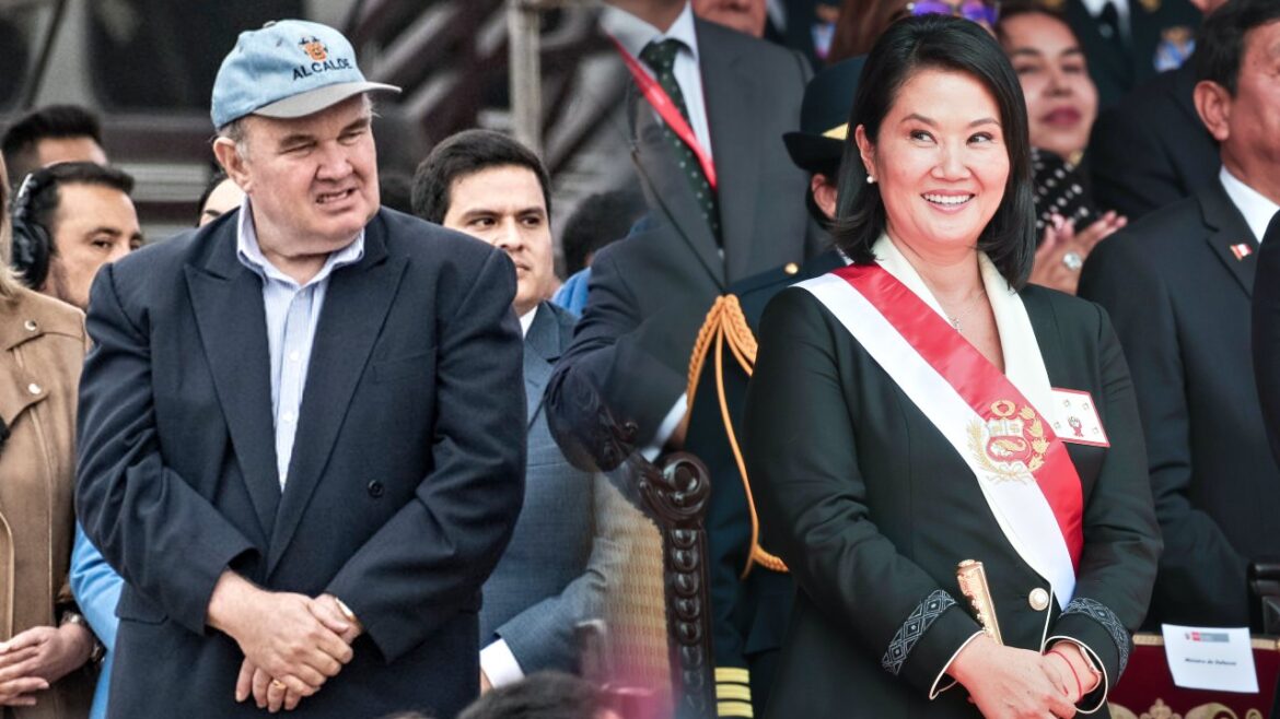 Rafael López Aliaga lanzó crítica a postura del Gobierno de Keiko Fujimori. Foto: composición Caretas/Jesús Maza/Presidencia