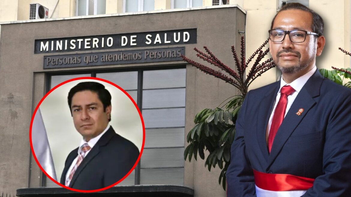 Luis Dyer confirma a Juan Carlos Gonzales como secretario general del Minsa. Foto: composición Caretas