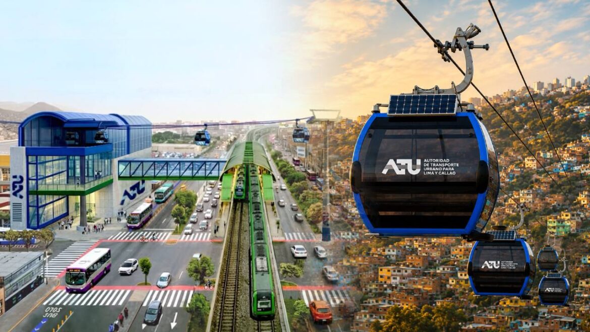ATU presentó plan para red de teleféricos en Lima y Callao. Foto: composición Caretas