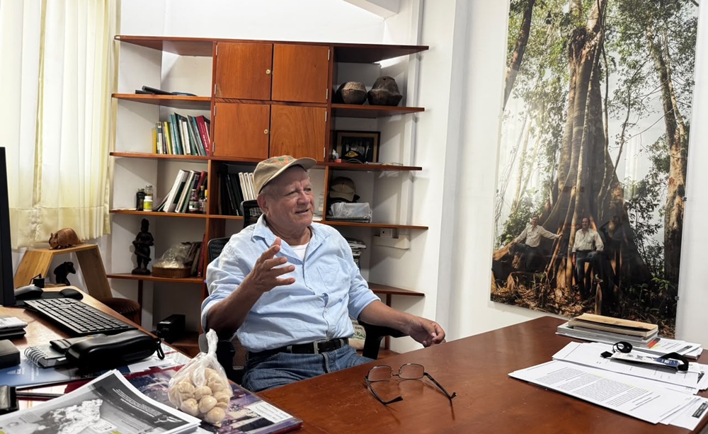 Denis del Castillo Torres, director del Programa de Manejo de Bosques y Servicios Ecosistémicos del IIAP. - biodiversidad amazónica