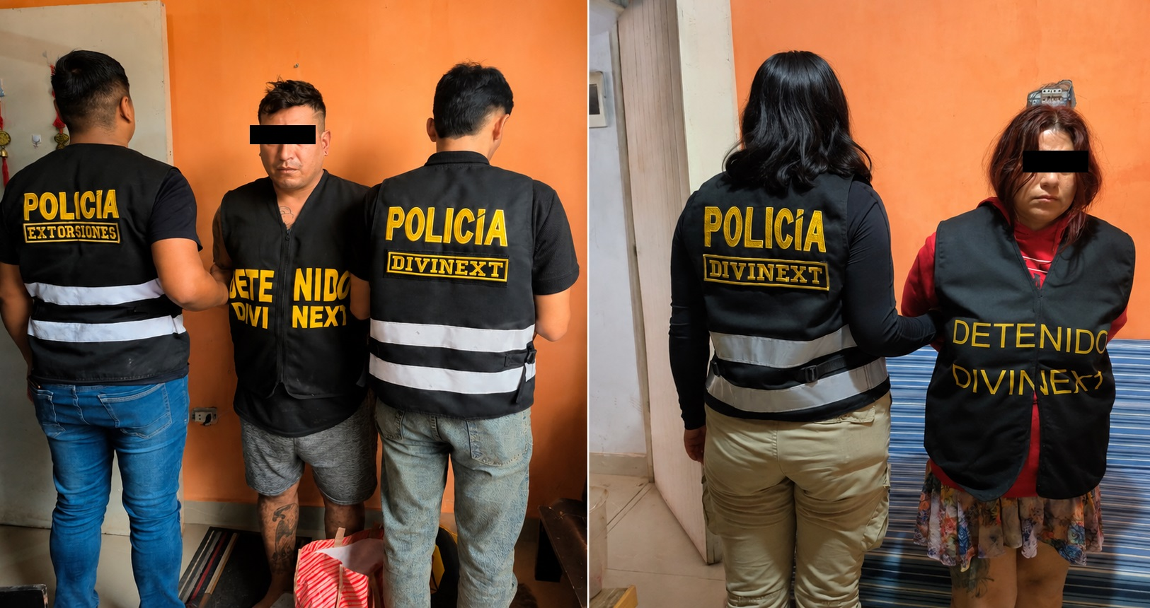 PNP desarticula banda de extorsionadores Los Injertos del Sur en Lima Sur