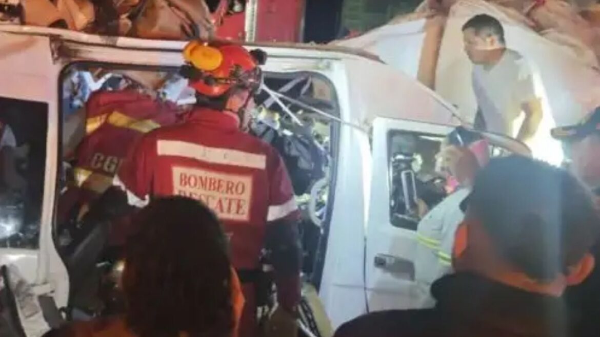 accidente en la Panamericana Norte