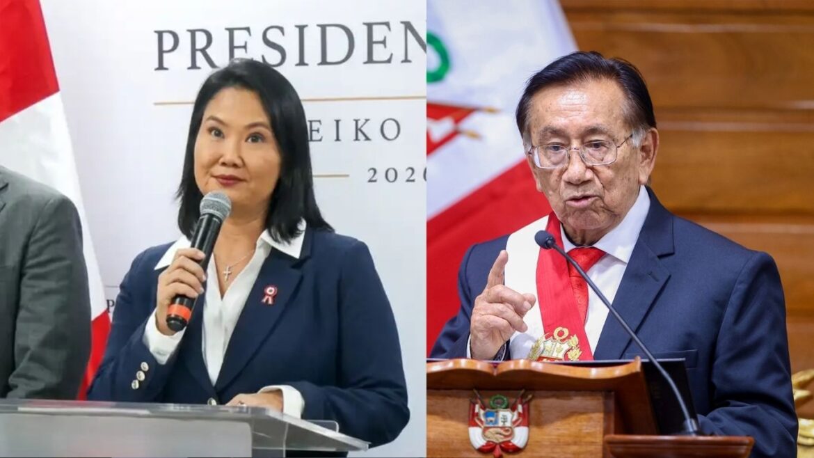 Keiko Fujimori y José María Balcázar