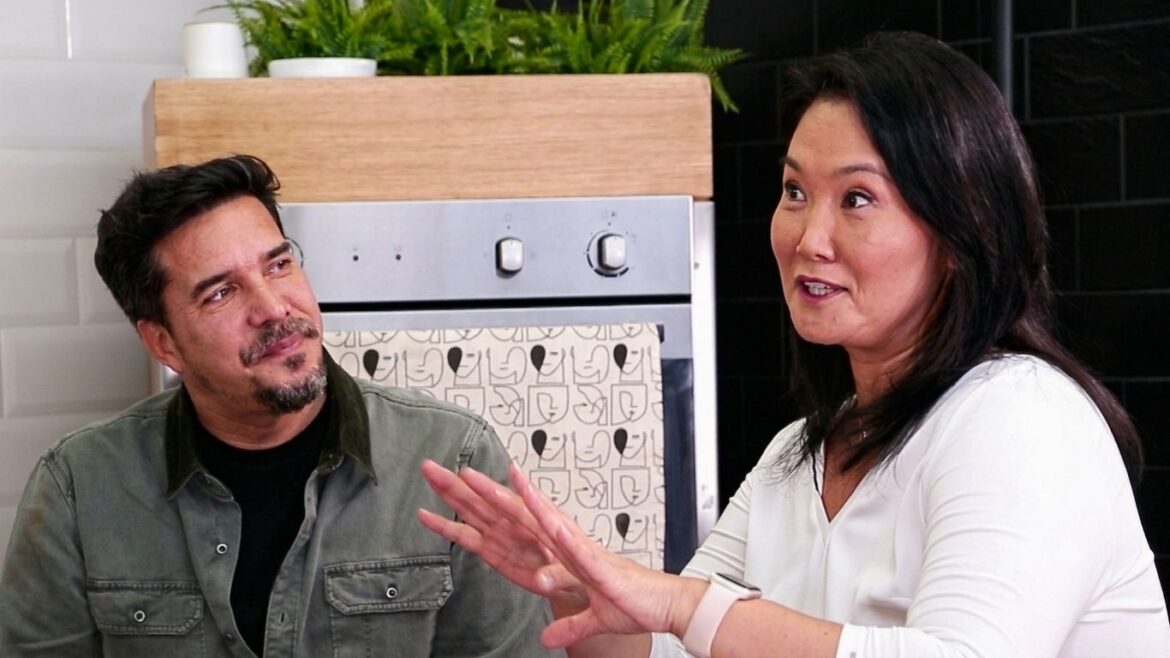 Gabriel Calvo descartó un posible romance con Keiko Fujimori. Foto: captura de Alacocina TV