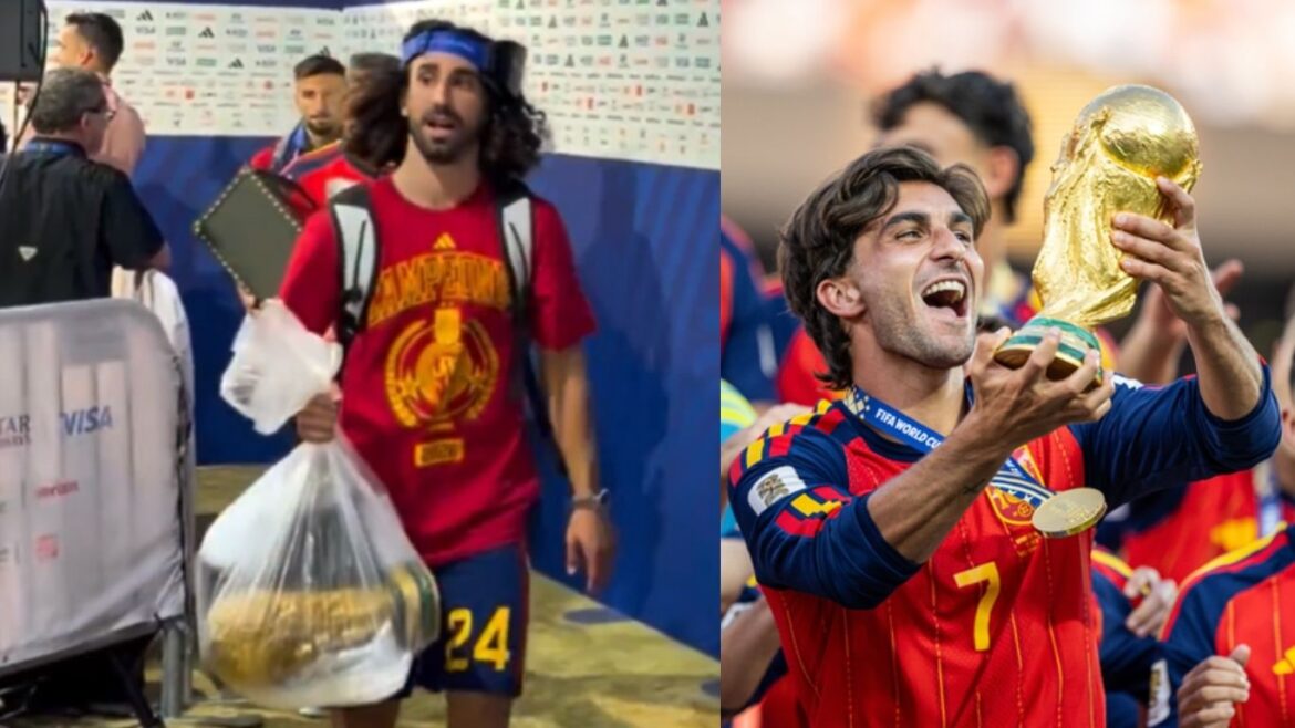 Marc Cucurella y la verdad sobre la Copa del Mundo en una bolsa