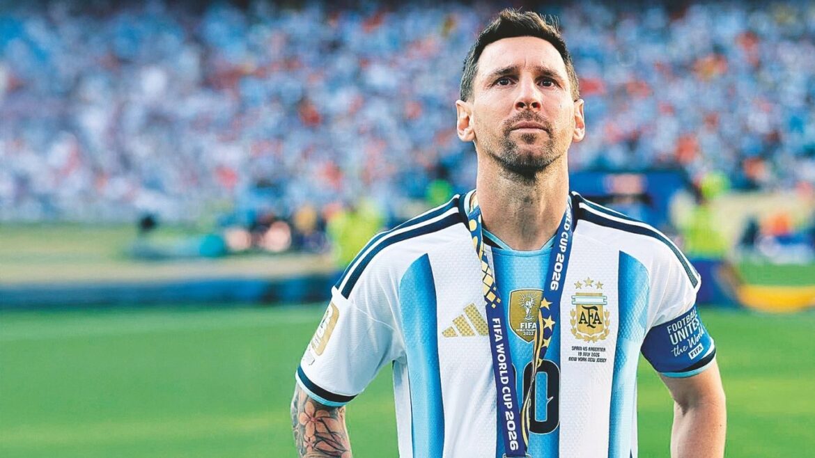 La tristeza de Lionel Messi al perder ante España en la final del Mundial 2026.