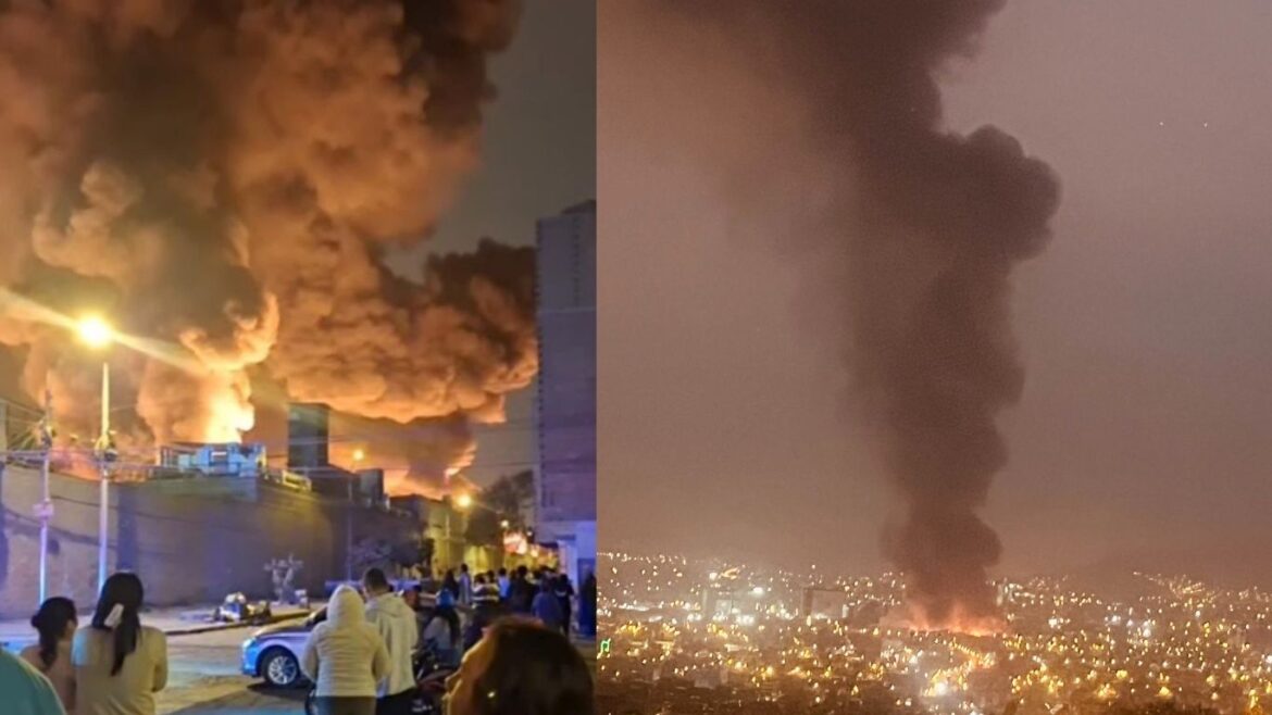 incendio Los Olivos