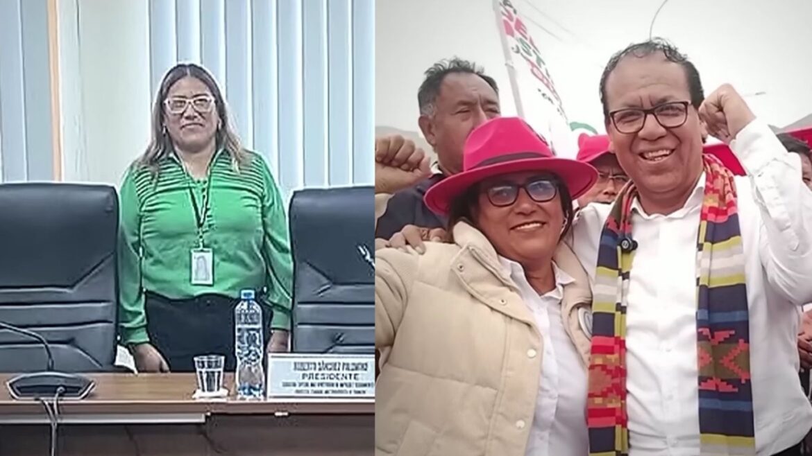 Soila Yauri y Roberto Sánchez