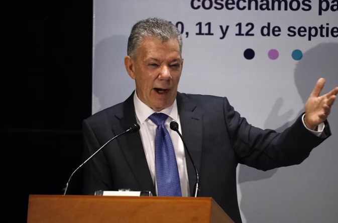 Juan Manuel Santos -mantener el acuerdo de paz