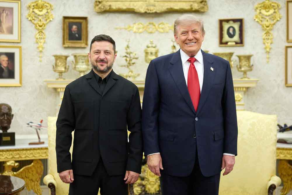 Zelenski y Trump en la Casa Blanca