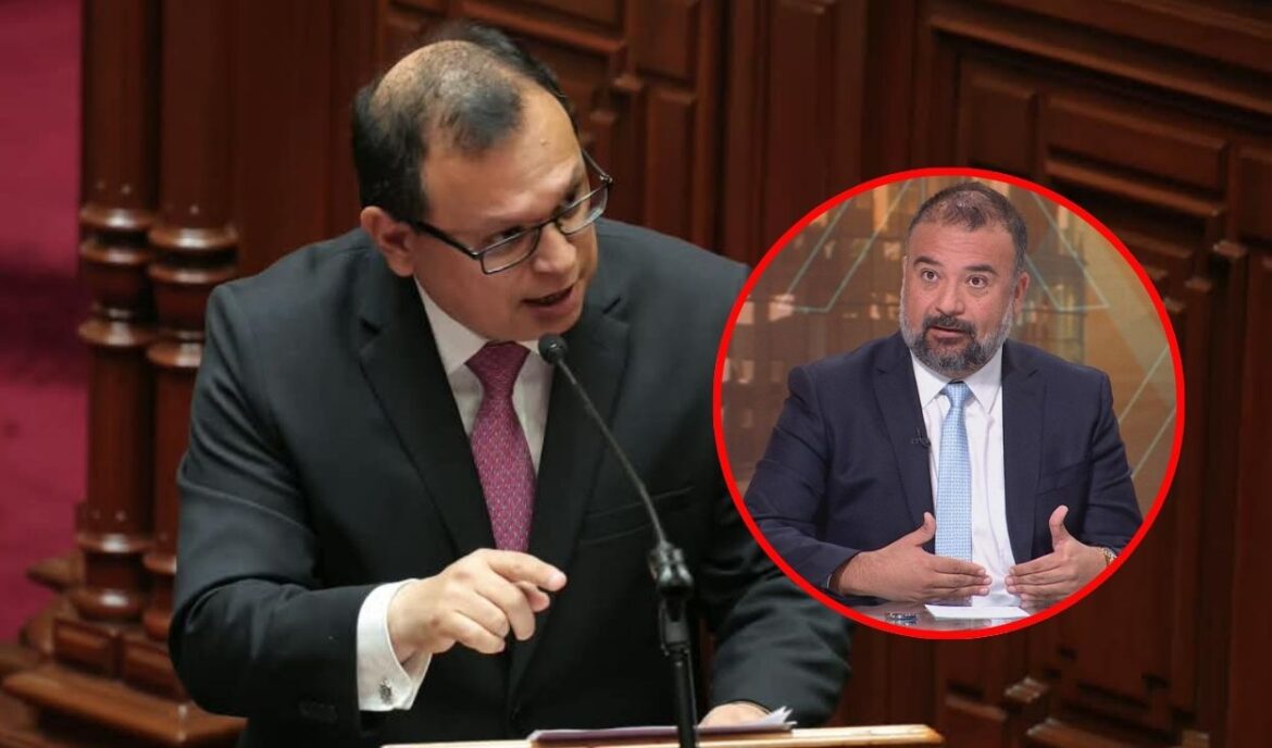 Marco Vinelli habla sobre Damián Valenzuela. Foto: composición Caretas