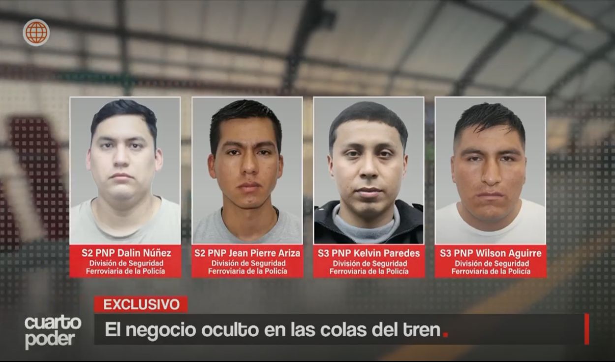 Policías estarían involucrados en presunta red de fraude en la Línea 1 del Metro de Lima. Foto: Cuarto Poder