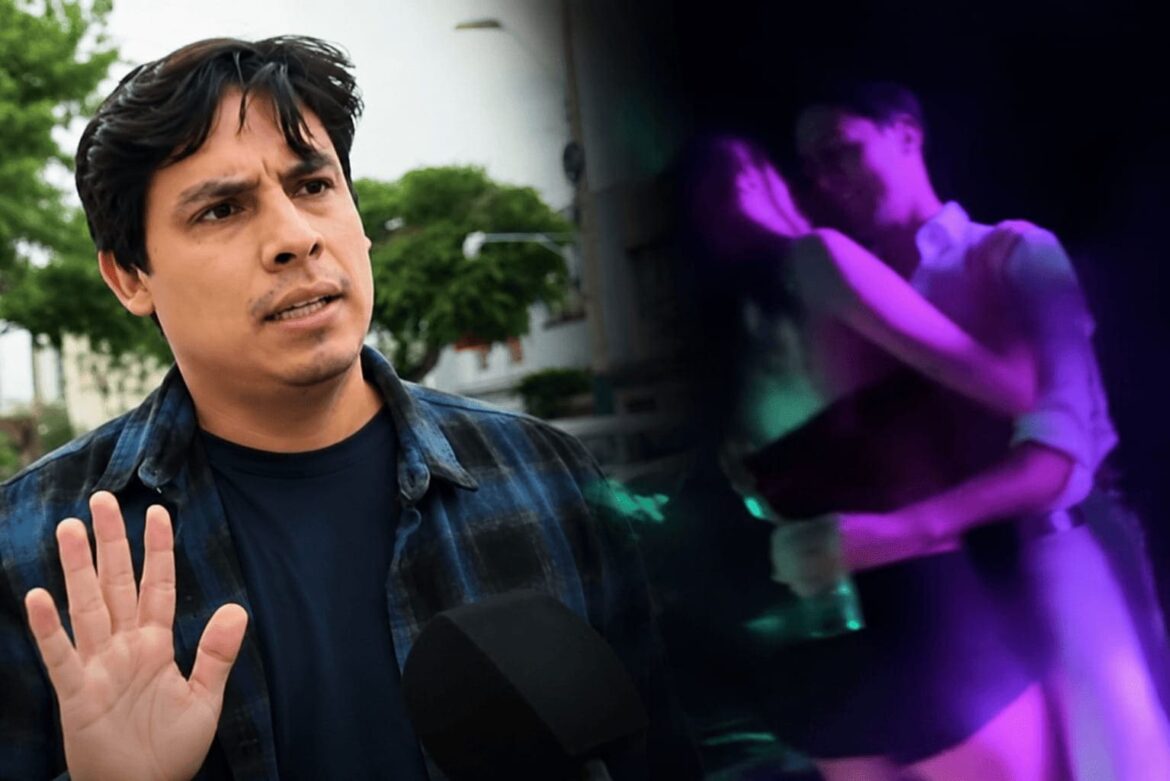 Novia de Curwen fue captada besando a otro chico en discoteca de Miraflores.