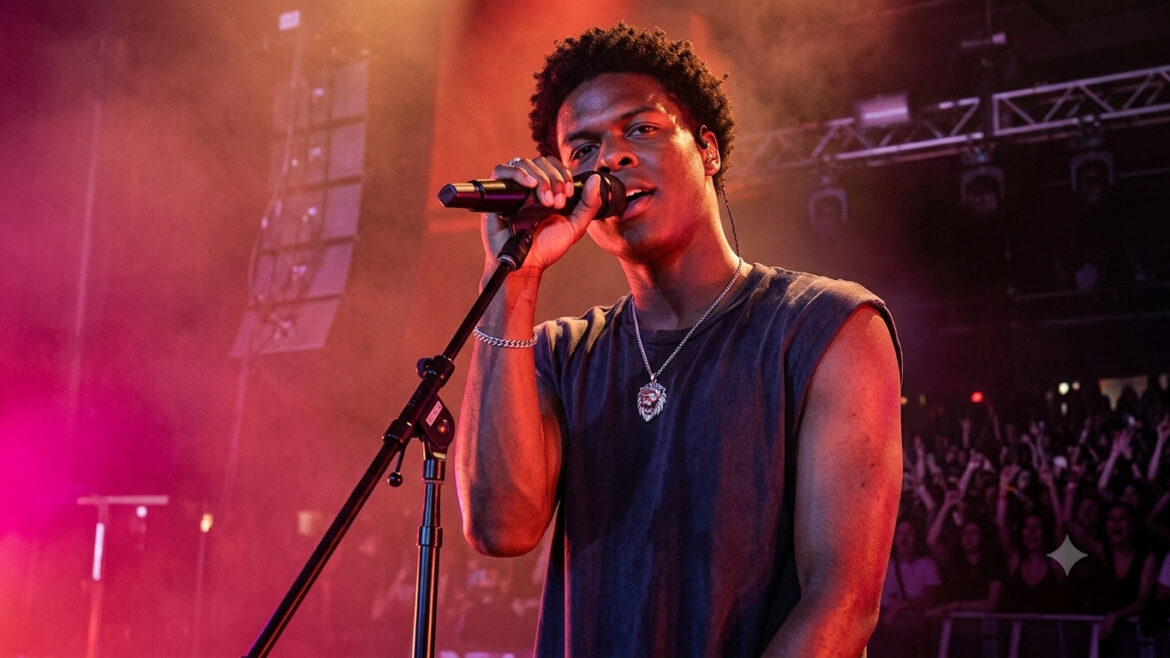 Daniel Caesar durante una presentación en vivo de la gira Son Of Spergy Tour, con la que debutará en Perú el 8 de diciembre.