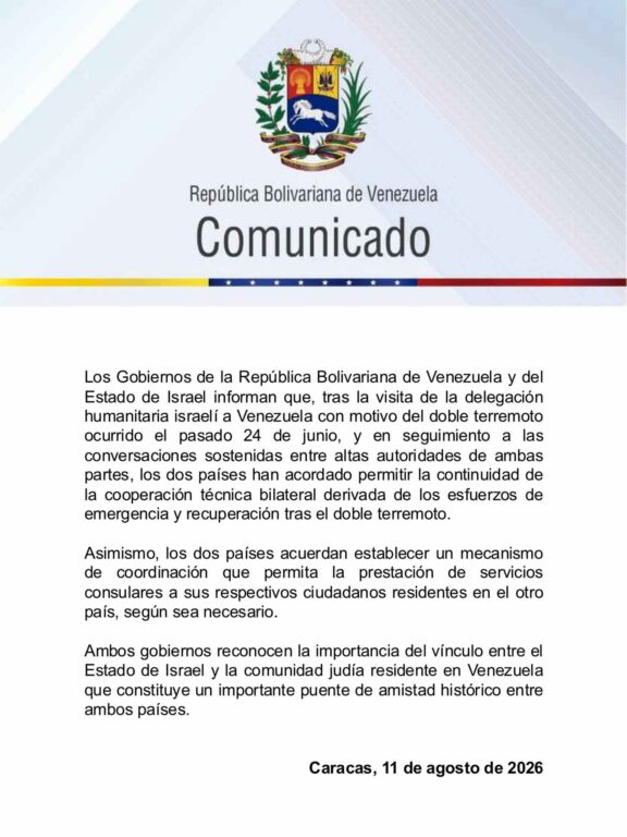 Foto: Cancillería de Venezuela