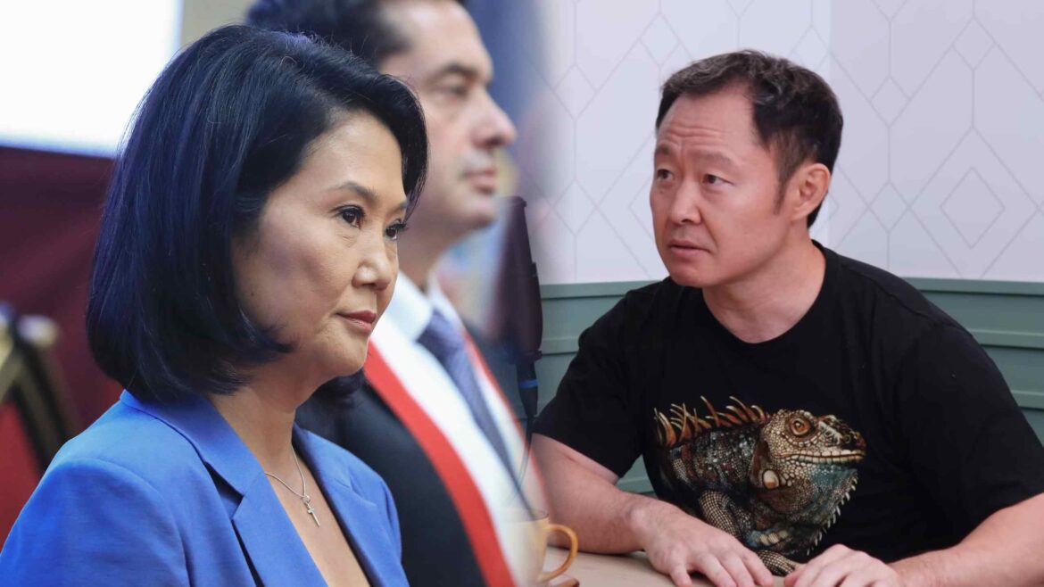 Kenji y Keiko Fujimori