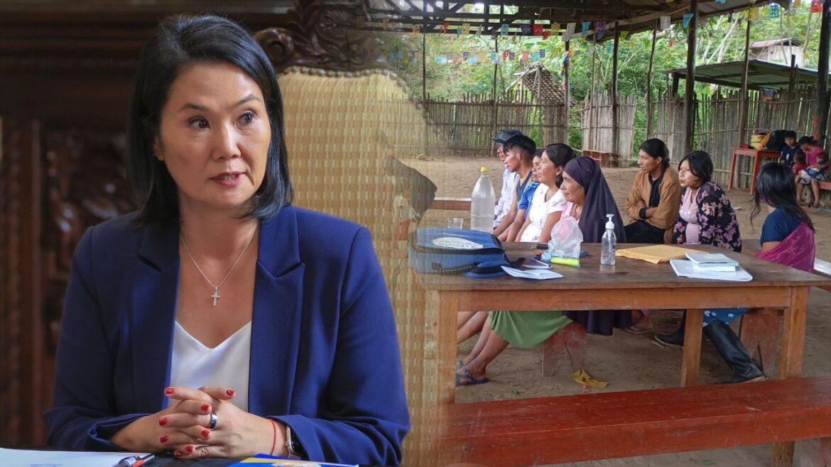 Keiko Fujimori dijo que creación del distrito de Tuyankuwas es "muy urgente". Foto: composición Caretas
