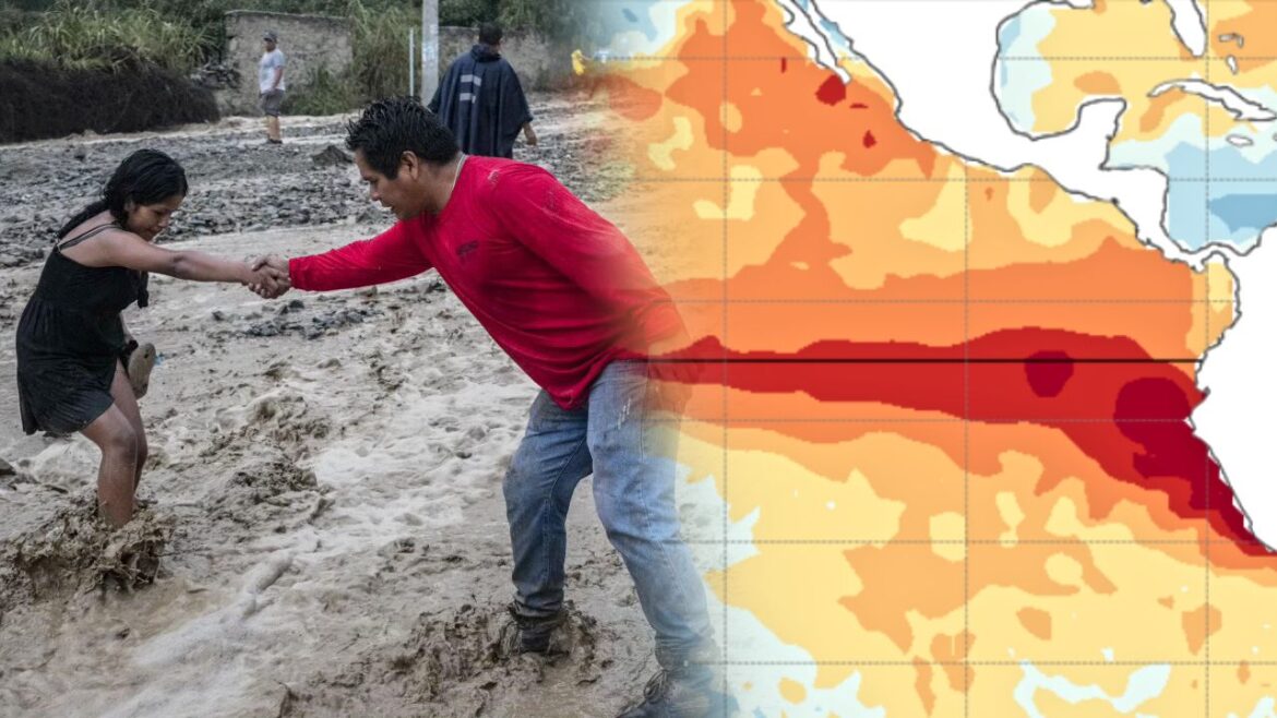 El fenómeno de El Niño continuaría fortaleciéndose, indica el CPC. Foto: composición Caretas/Jesús Maza/CPC
