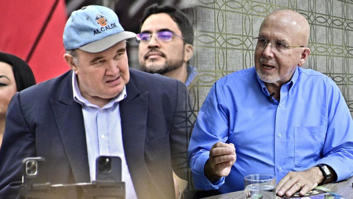 Carlos Bruce iniciará con acción legal contra Rafael López Aliaga. Foto: composición Caretas/Jesús Maza