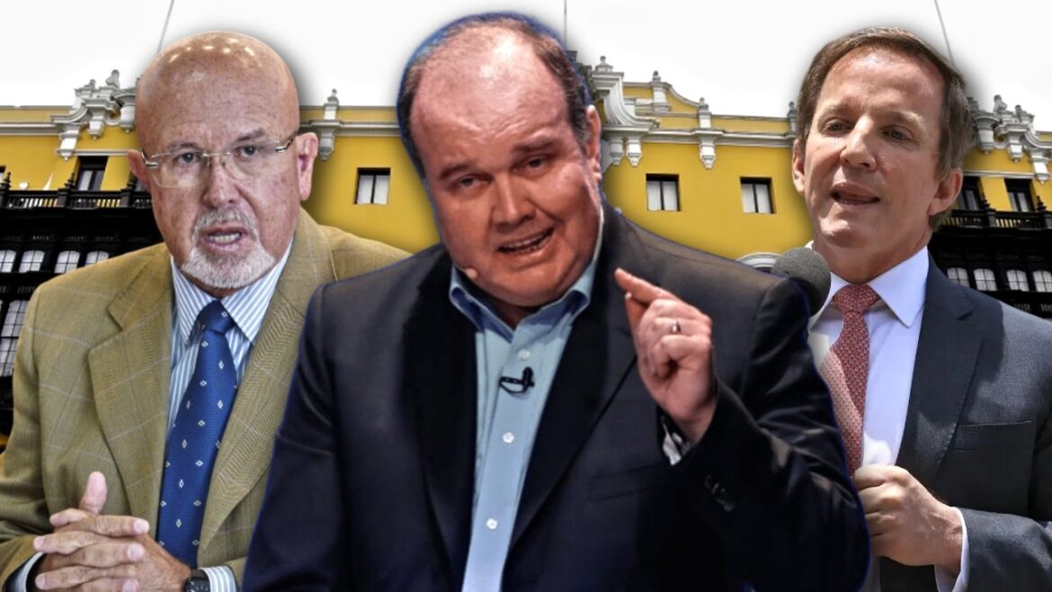 ¿Rafael López Aliaga, Carlos Bruce o Francis Allison? Descubre quién lidera la intención de voto para elecciones, según DATUM. Foto: composición Caretas