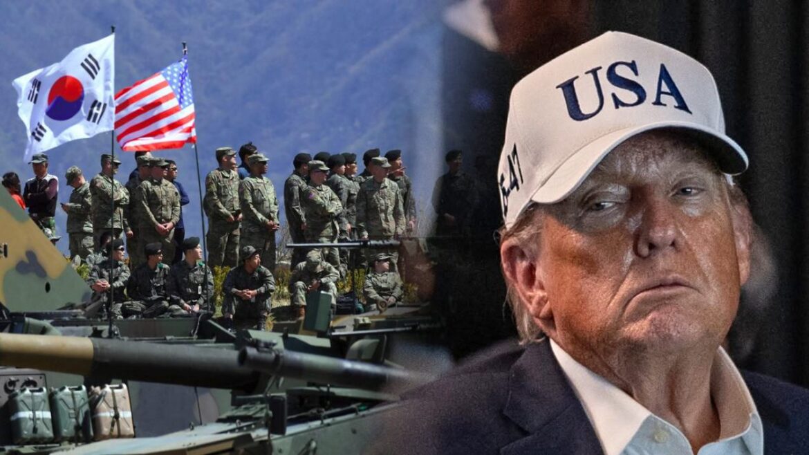 Corea del Sur reforzó su defensa tras decisión de Donald Trump. Foto: composición Caretas
