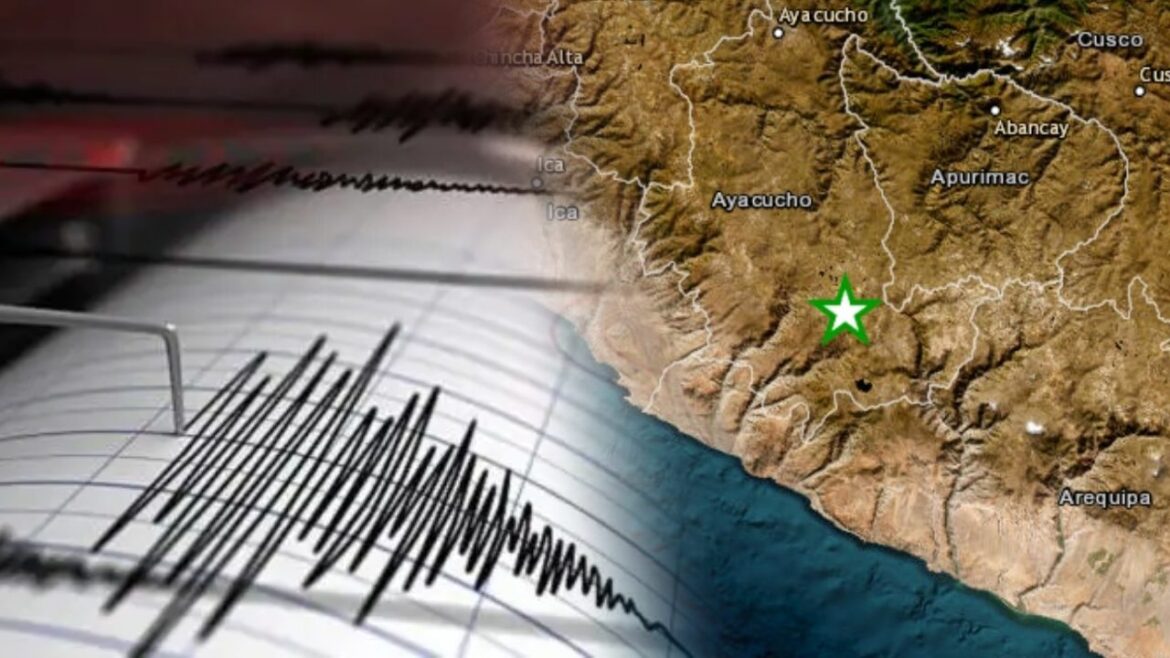 IGP registra réplica de 4.2 tras terremoto en Ayacucho. Foto: composición Caretas/Andina/IGP