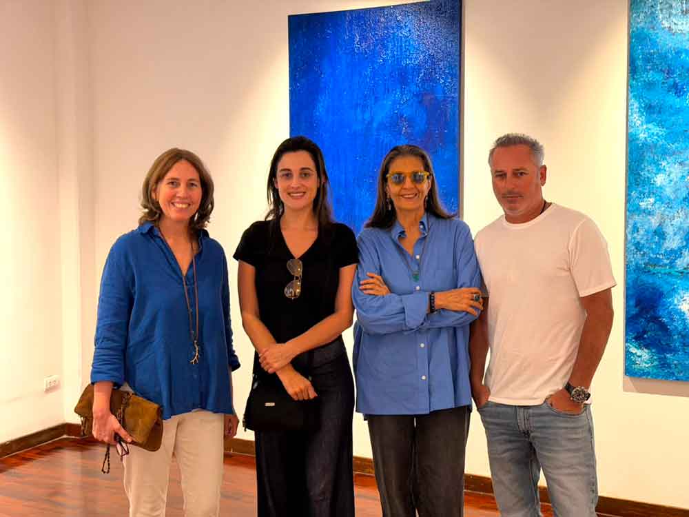 Lima en Azul - Rocio Ponce, Verónica Penagos,BelindaTami, Manue Elguera. 