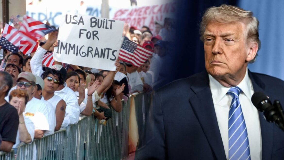 Donald Trump apunta contra estados por ayudar a inmigrantes indocumentados en EE. UU. Foto: composición Caretas