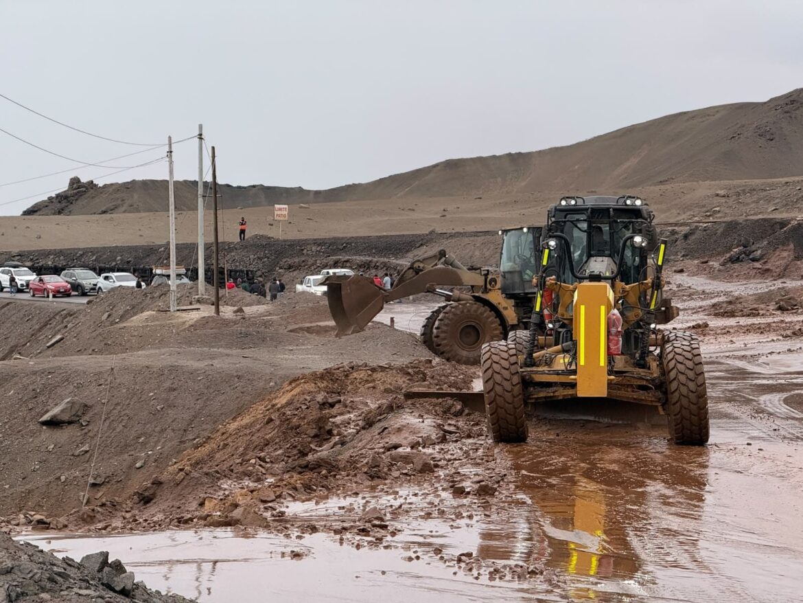 Southern apoya en los trabajos en la quebrada Zaparo.