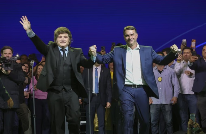 Milei y Bolsonaro