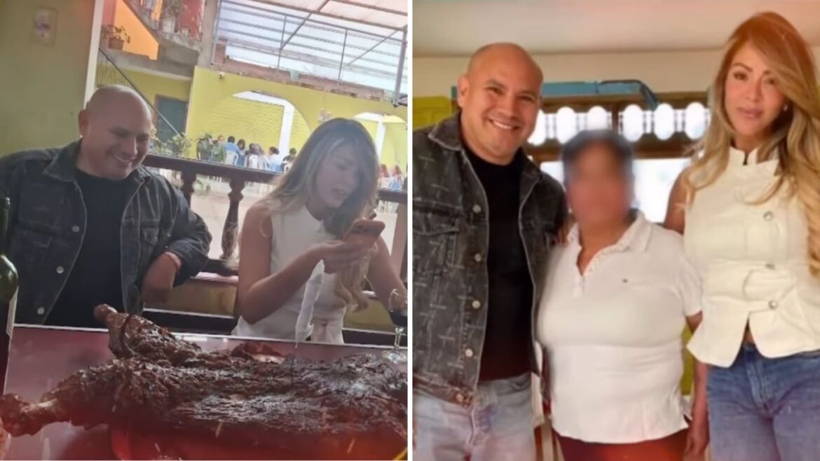 Sheyla Rojas y Joaquín Ramírez aparecieron juntos en Cajamarca. Foto: composición Caretas/'Amor y fuego'
