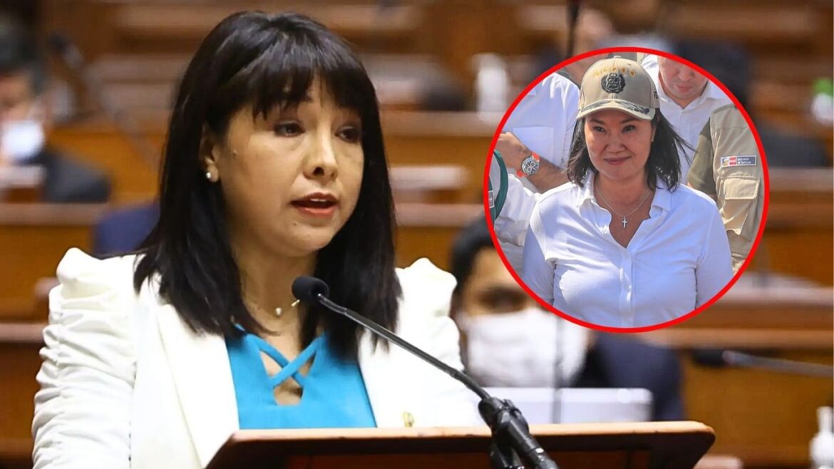 Mirtha Vásquez apuntó contra propuesta de Keiko Fujimori. Foto: composición Caretas
